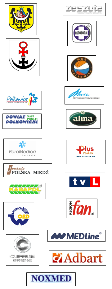 Podziękowania i sponsorzy - VII Mistrzostwa Ratownictwa Medycznego Regionu Legnickiego